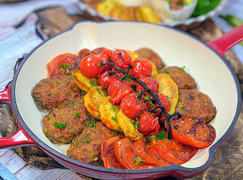 کباب تابه ای در تابه