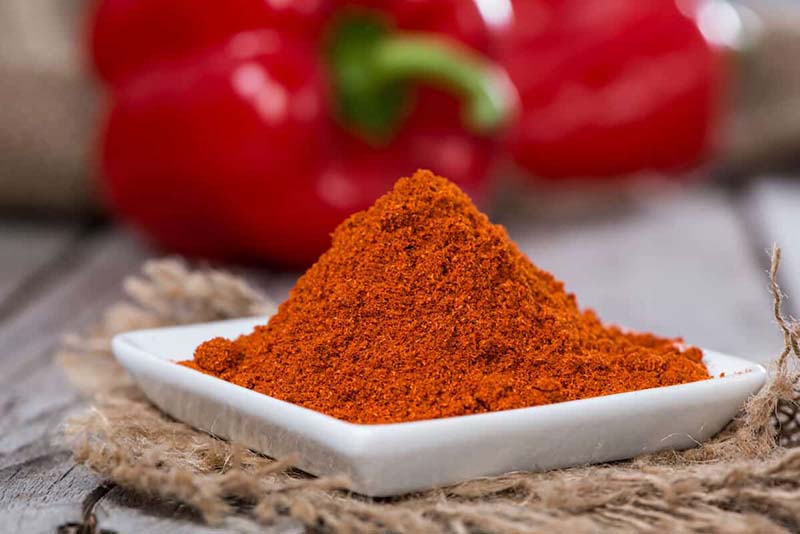 ادویه پاپریکا جزئی از ده ادویه غیر ترکیبی برتر