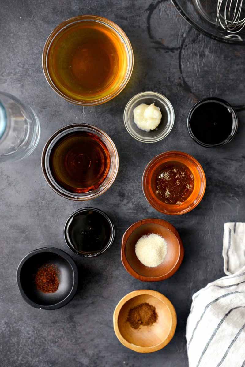 مواد لازم برای تهیه سس ووستشر