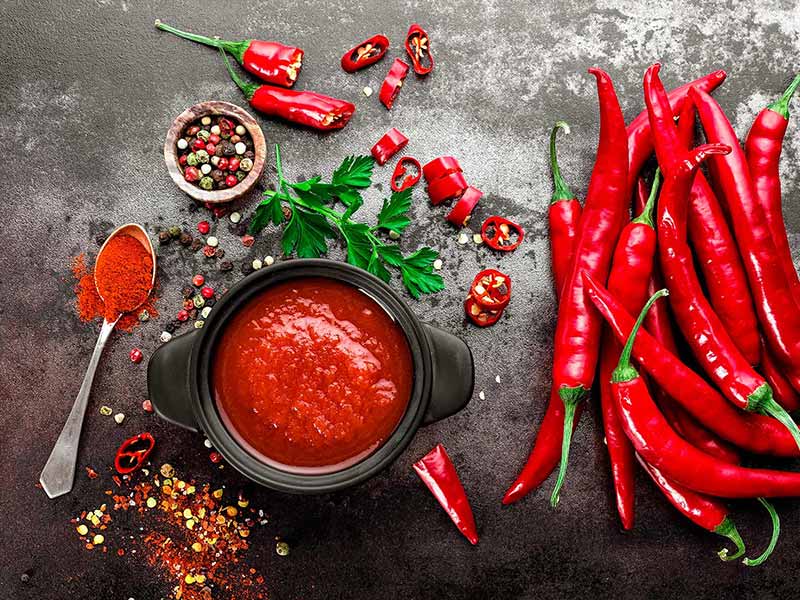 فلفل های مناسب برای استفاده در غذا و انواع چاشنی ها